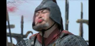 In the blood dlc, enemy generals should spit out blood when losing with  overwhelming forces: totalwar