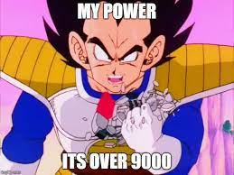 Its over 9000 - Imgflip