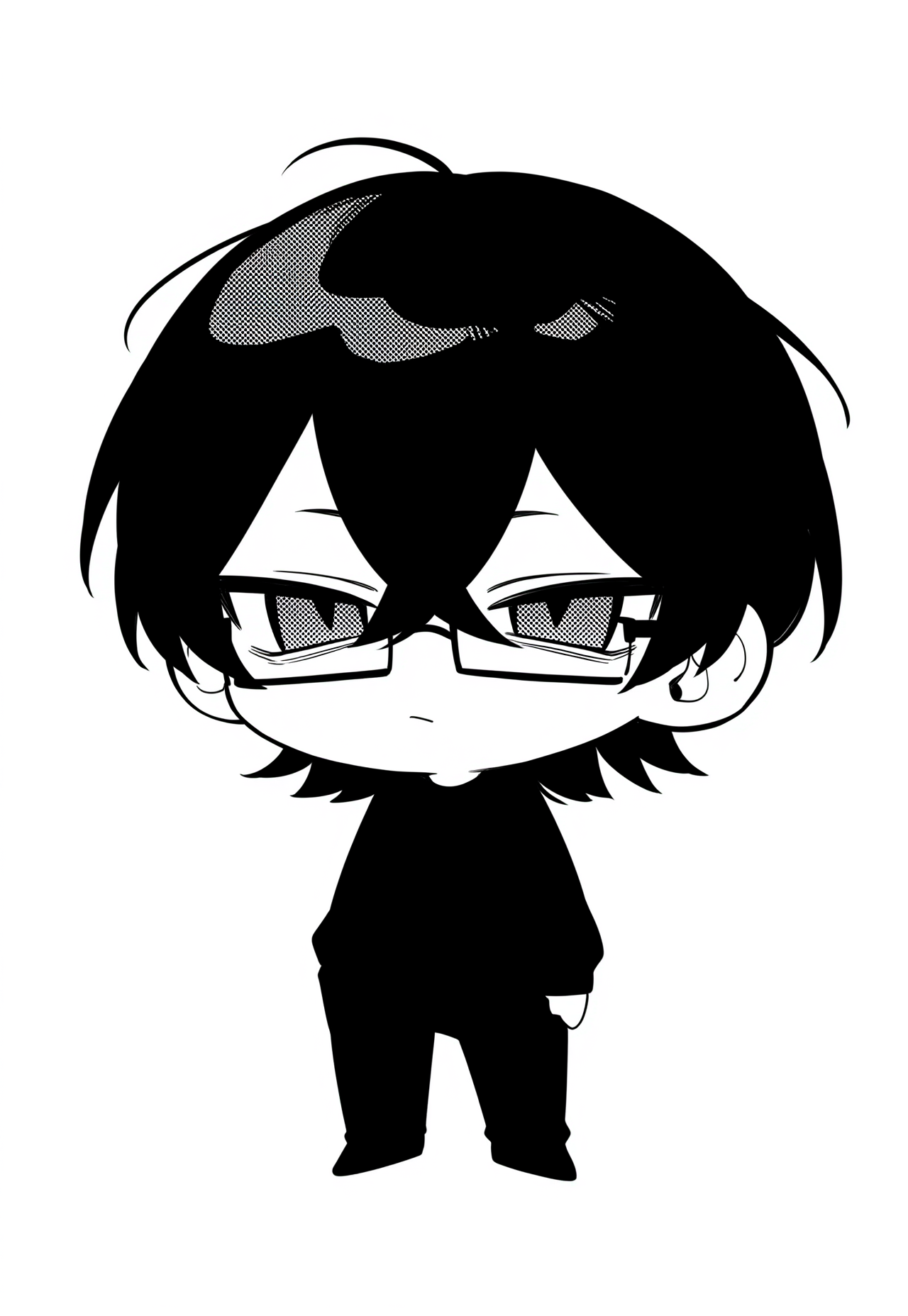 1boy, manga page, halftone texture, white background, highly finished, smooth sh s-3844048122.png