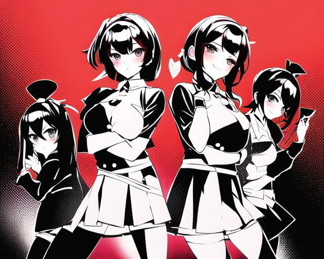 4girls, tsundere, s-761745079.png