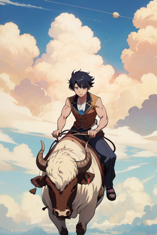 Albert Riding A Bull.jpg