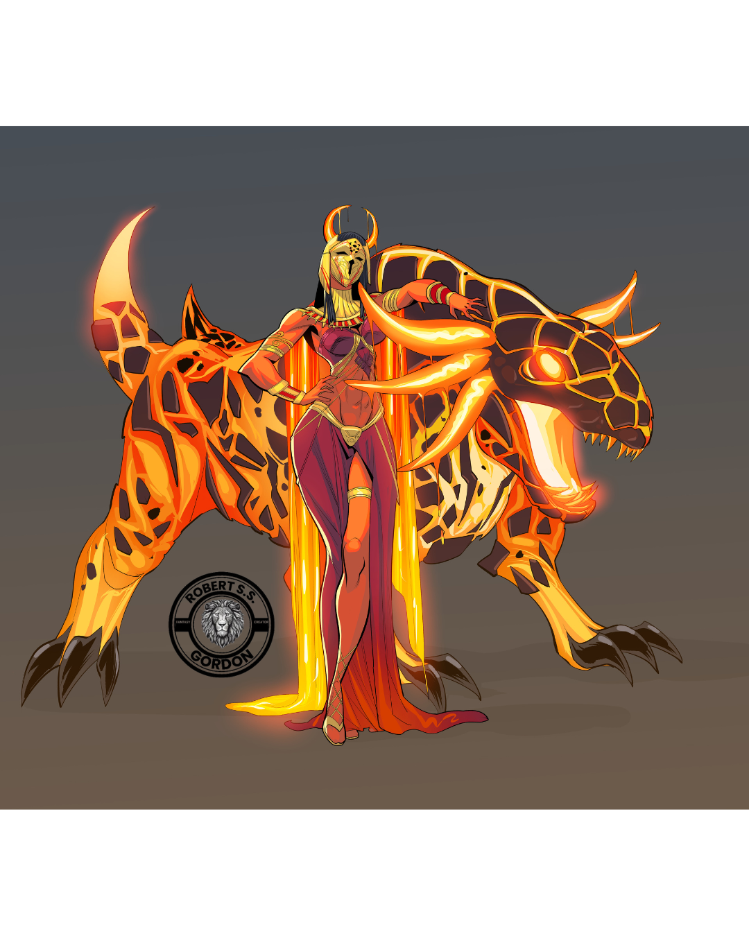The Magma-Tyrant from Four Ages pic.png