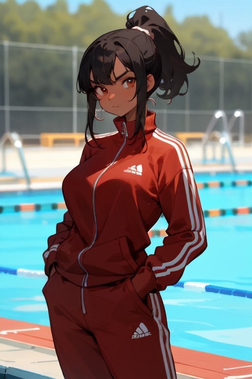 woman, brown ski 836a9.jpg