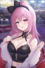 beautiful girl,pink hair,heroine,casino(background) s-2001993143.png