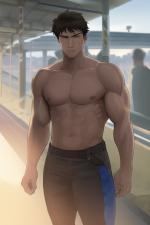 The muscular, broad-jawed Filipino strode towards her on the platform s-4071818304.png