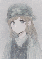 1girl,brown hair,cyan eyes, {black robe, white robe} s-2661531141.png